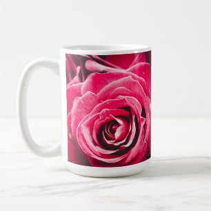Love Pink Roses 15oz Classic Mok