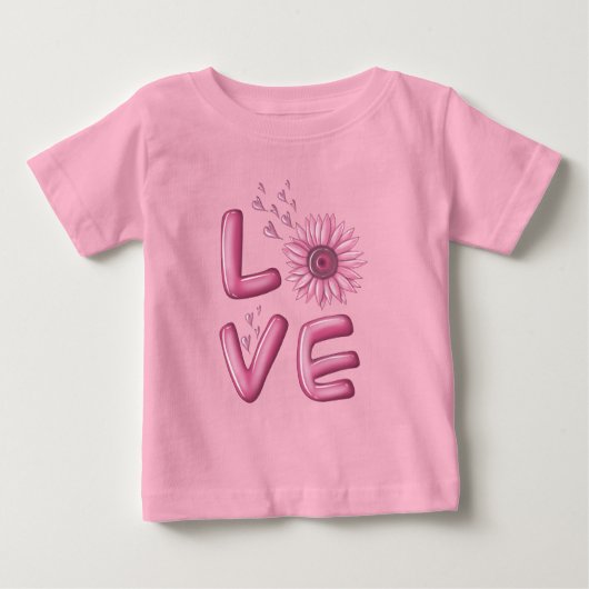 Love Pink Sunflower (Voorkant)