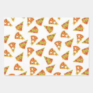 Love Pizza Inpakpapier Vel