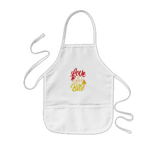 Love Pizza Kinderen Apron Kinder Schort