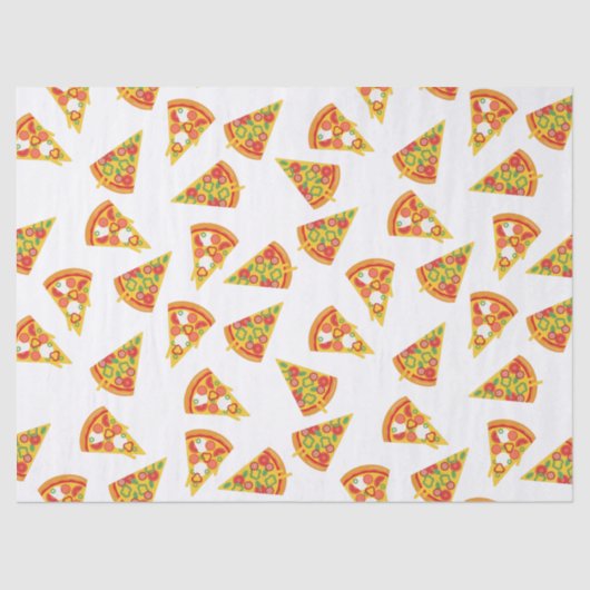 Love Pizza Tissuepapier (Voorkant)