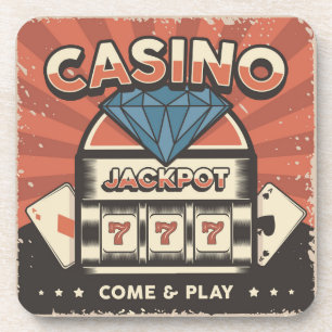 Love POKER Jackpot Bier Onderzetter