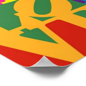 Love Pop Art Poster (Hoek)