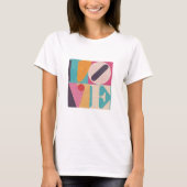 LOVE Pop Art – Retro Valentine’s T-Shirt (Voorkant)