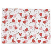 Love Pop Retro Valentijns Groot Cadeauzakje (Achterkant)