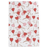 Love Pop Retro Valentijns Medium Cadeauzakje (Voorkant)