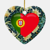 Love Portugal Keramisch Ornament (Achterkant)