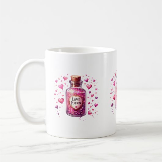 love potion cup koffiemok (Links)