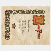 Love Potion Fleece Deken (Voorkant (Horizontaal))