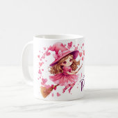 Love Potion Mug | Cute Witch Valentine Cup (Devant gauche)