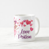 Love Potion Mug | Cute Witch Valentine Cup Koffiemok (Voorkant rechts)