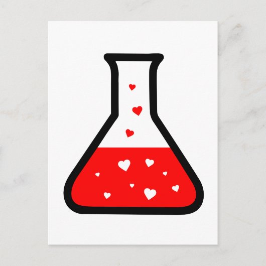 Love Potion (Science) Briefkaart (Voorkant)