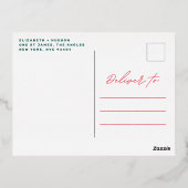 LOVE prettige feestdagen Moderne fotografie kerst (Achterkant)