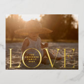 LOVE prettige feestdagen Moderne fotografie kerst (Voorkant)