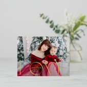 LOVE prettige feestdagen sms'je kerst (Staand Voorkant)