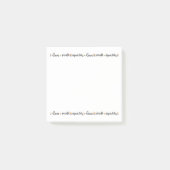 Love Pride Equality Post-it® Notes (Voorkant)