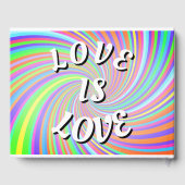 Love Pride Gastenboek (Achterkant)