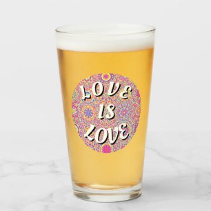 Love Pride Glas