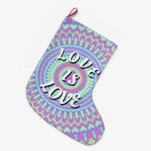 Love Pride Grote Kerstsok (Voorkant (Hangend))