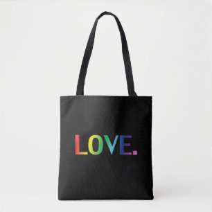 Love, pride lgbt lgbtq gay queer rainbow black draagtas