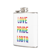 Love Pride LGBTQ Heupfles (Links)