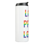 Love Pride LGBTQ Thermosbeker (Gedraaid links)