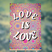 Love Pride Phone Ring Stand Acryl Bord