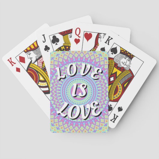 Love Pride Pokerkaarten (Achterkant)