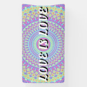 Love Pride Spandoek (Verticaal)