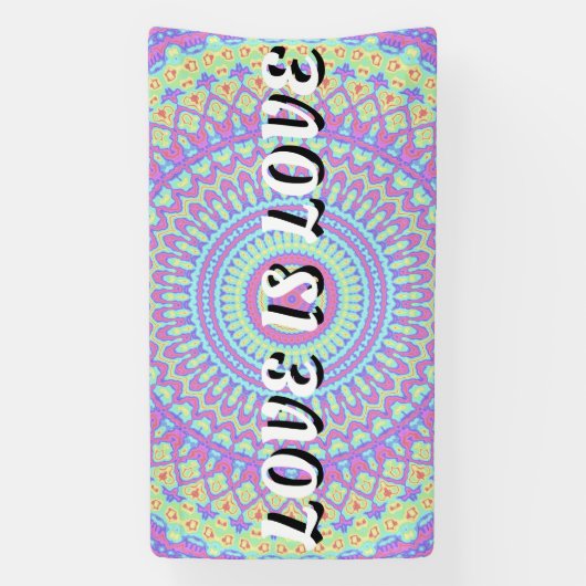 Love Pride Spandoek (Verticaal)