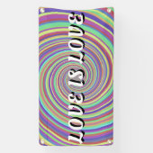 Love Pride Spandoek (Verticaal)