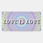 Love Pride Spandoek (Horizontaal)