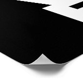 Love Print Black (Hoek)