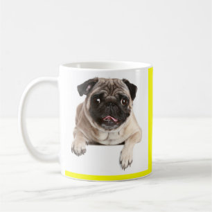 Love Pug Puppy Dog Coffee Cup Mok