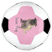 Love Pug Voetbal (Gedraaid)
