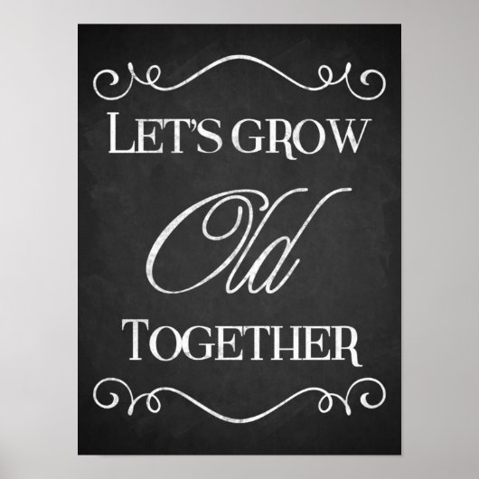 Love quote art tableau noir imprimé Valentine's da (Devant)