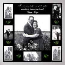 Love Quote Foto gemaakt met foto's Black Green