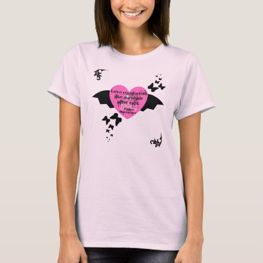 Love Quote-Shakespeare T-shirt (Voorkant)