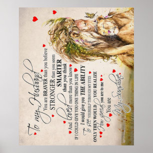 Love Quote voor Husband Funny Quottes Gift Poster