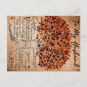 Love Quote voor Husband Gift Idea, Husband Birthda Briefkaart