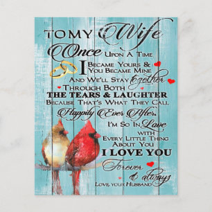 Love Quote voor Wife, Couple Love Gift, Love Wife Flyer