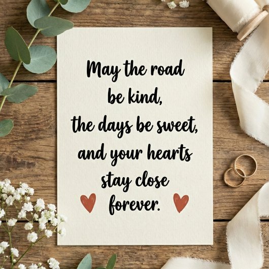 Love Quote Wedding Engagement Party Kaart