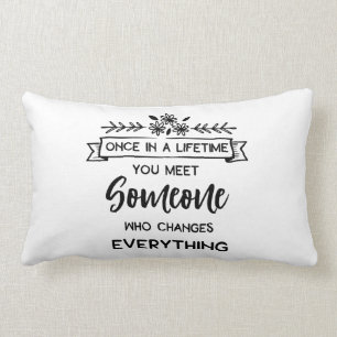 Love Quote Wedding Verloving MRS. Bride Gift Kussen