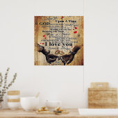 Love Quotes To My Husband, Home Decor Poster (Keuken)