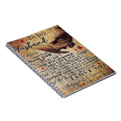 Love Quottes Gift | Naar mijn Cadeau voor man en v Notitieboek (Rechterzijde)