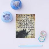 Love Quottes to Husband | Brief van mijn echtgenoo Flyer (Enkel)