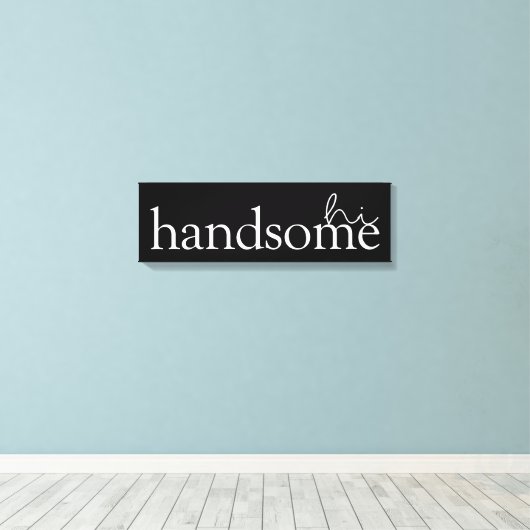 Love Quottes V Canvas Afdruk (Insitu (Houten vloer))