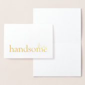 Love Quottes V | Hi Handsome Folie Kaarten (Display)