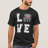 Love Radiology Tech Rad Technologist Rad Tech 1 T-shirt (Voorkant)