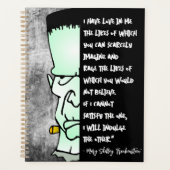 Love & Rage Frankenstein's Monster, Shelley Citati (Devant)